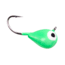 Lunkerhunt Tungsten Micro Tear Drop, Fluorescent Green Glow, 1/8 oz, TMTD04