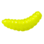 Lunkerhunt Wax Worm-Bait Jar Worm, 40, 0.75in, Chartreuse, HWJ03