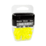 Lunkerhunt Wax Worm-Bait Jar Worm, 40, 0.75in, Chartreuse, HWJ03