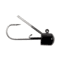 Lunkerhunt Weedless Mushroom Head Jig, Black, 1/4 oz, WMH02