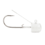 Lunkerhunt Weedless Mushroom Head Jig, White, 1/4 oz, WMH01