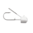 Lunkerhunt Weedless Mushroom Head Jig, White, 1/4 oz, WMH01