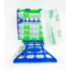 Lure Lock Lure Locker &amp; 5 Pack of Boxes w/out Gel, Medium, 3 Compartment, Clear/Green, Green/Blue, LL2 L5-3001