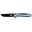 M&P 2-Tone Clip Folder Knife, 3.4in, 8Cr13MoV Steel Blade, 4.75in, Rubberized Handle, 1100080