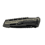 M&amp;P AR Overmold Folding Knife, 3.5in, 8Cr13MoV Steel Blade, 4.5in, Rubber Handle, 1100082