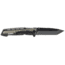 M&amp;P AR Overmold Folding Knife, 3.5in, 8Cr13MoV Steel Blade, 4.5in, Rubber Handle, 1100082