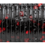 MACH MACH Stick Swimbait, Black Red Flake, 4.75in, MHSS-96