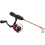 Lew’s MACH Smash Ice Spinning Reel and Rod Combo, 24in 1-PC Rod, Ultra-Light Fast IM6 Rod, SZ 75 Reel, 5.1-1 Ratio, Interchangeable Retrieve, Red/Black, S7524UL
