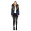 Mackage Adali Fitted Winter Down Coat With Fur Hood - Womens, Ink, Extra Small ADALI-INK-XS