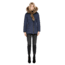 Mackage Adali Fitted Winter Down Coat With Fur Hood - Womens, Ink, Extra Small ADALI-INK-XS