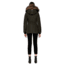 Mackage Adali Fitted Winter Down Coat With Fur Hood - Womens, Army, Extra Small, ADALI-ARMY-XS