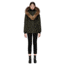 Mackage Adali Fitted Winter Down Coat With Fur Hood - Women's, Army, Small, ADALI-ARMY-S