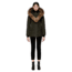 Mackage Adali Fitted Winter Down Coat With Fur Hood - Womens, Army, Extra Small, ADALI-ARMY-XS