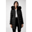 Mackage Calla Down Coat - Womens, Black / Silverfox Fur, Medium, Calla-X-Black-M