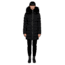 Mackage Calla Lightweight Down Coat With Fur Trimmed Hood - Womens, Black, Large, CALLA-BLACK-L