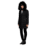 Mackage Calla Lightweight Down Coat With Fur Trimmed Hood - Womens, Black, Large, CALLA-BLACK-L