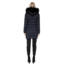 Mackage Calla Lightweight Down Coat With Fur Trimmed Hood - Womens, Navy, Small CALLA-NAVY-S