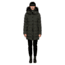 Mackage Calla Lightweight Down Coat With Fur Trimmed Hood - Womens, Spruce, Small, CALLA-SPRUCE-S