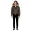 Mackage Dixon Hip Length Winter Down Parka With Fur - Men's, Army, 36, DIXON-ARMY-36