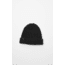 Mackage Doris Classic Knit Hat w/ Fox Fur Pompom - Womens, Black, One Size, Doris-R-Black