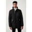Mackage Edward Down Parka - Mens, Black / Silverfox Fur, 36, Edward-XR-Bl/Silv-36