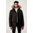 Mackage Edward Down Parka w/Removable Fur - Mens, Black, 44, Edward-R-Black-44