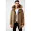 Mackage Edward Down Parka w/Removable Fur - Mens, Sand, 44, Edward-R-Sand-44