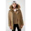 Mackage Edward Down Parka w/Removable Fur - Mens, Sand, 44, Edward-R-Sand-44
