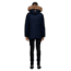 Mackage Edward Hip Length Down Winter Parka With Fur - Men's, Navy, 36, EDWARD-NAVY-36
