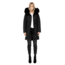Mackage Enia Mid Length Winter Down Coat With Fur - Womens, Black, Extra Small ENIA-BLACK-XS