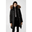 Mackage Harlowe Down Coat - Womens, Black / Natural Fur, Extra Small, Harlowe-R-Black-XS