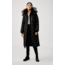 Mackage Jada Maxi Down Coat - Womens, Black / Natural Fur, Extra Small, Jada-R-Black-XS