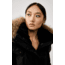 Mackage Jada Maxi Down Coat - Womens, Black / Natural Fur, Extra Small, Jada-R-Black-XS