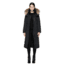 Mackage Jada Maxi Length Winter Down Coat With Sheepskin - Womens, Black, Extra Small JADA-BLACK-XS