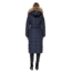 Mackage Jada Maxi Length Winter Down Coat With Sheepskin - Womens, Ink, Extra Small JADA-INK-XS