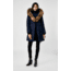 Mackage Kay Down Coat - Womens, Navy / Natural Fur, Large, Kay-R-Navy-L