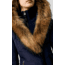 Mackage Kay Down Coat - Womens, Navy / Natural Fur, Large, Kay-R-Navy-L