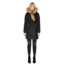Mackage Kay Mid Length Winter Down Coat With Fur Collar - Womens, Black, Extra Small KAY-BLACK-XS