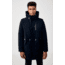 Mackage Moritz Fur-Trim Parka - Mens, Navy / Natural Fur, 44, Moritz-DR-Navy-44