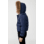 Mackage Nathan Down Bomber Jacket - Mens, Navy / Natural Fur, 46, Nathan-F-Navy-46