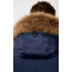 Mackage Nathan Down Bomber Jacket - Mens, Navy / Natural Fur, 46, Nathan-F-Navy-46