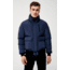 Mackage Nathan Down Bomber Jacket - Mens, Navy / Natural Fur, 46, Nathan-F-Navy-46