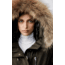 Mackage Rena Twill Parka - Womens, Army / Natural Fur, Extra Small, Rena-DR-Army-XS