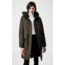 Mackage Rena Twill Parka - Womens, Army / Natural Fur, Extra Small, Rena-DR-Army-XS