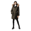Mackage Rena Twill Parka - Womens, Army / Natural Fur, Extra Small, Rena-DR-Army-XS