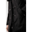 Mackage Rena Twill Parka - Womens, Black / Silverfox Dyed to Berry, Medium, Rena-DXR-Black/Berry-M