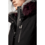 Mackage Rena Twill Parka - Womens, Black / Silverfox Dyed to Berry, Medium, Rena-DXR-Black/Berry-M