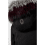 Mackage Rena Twill Parka - Womens, Black / Silverfox Dyed to Berry, Medium, Rena-DXR-Black/Berry-M