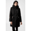 Mackage Rena Twill Parka - Womens, Black / Silverfox Dyed to Berry, Medium, Rena-DXR-Black/Berry-M