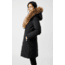 Mackage Trish Mid-Length Down Coat - Womens, Black / Natural Fur, Medium, Trish-R-Black-M